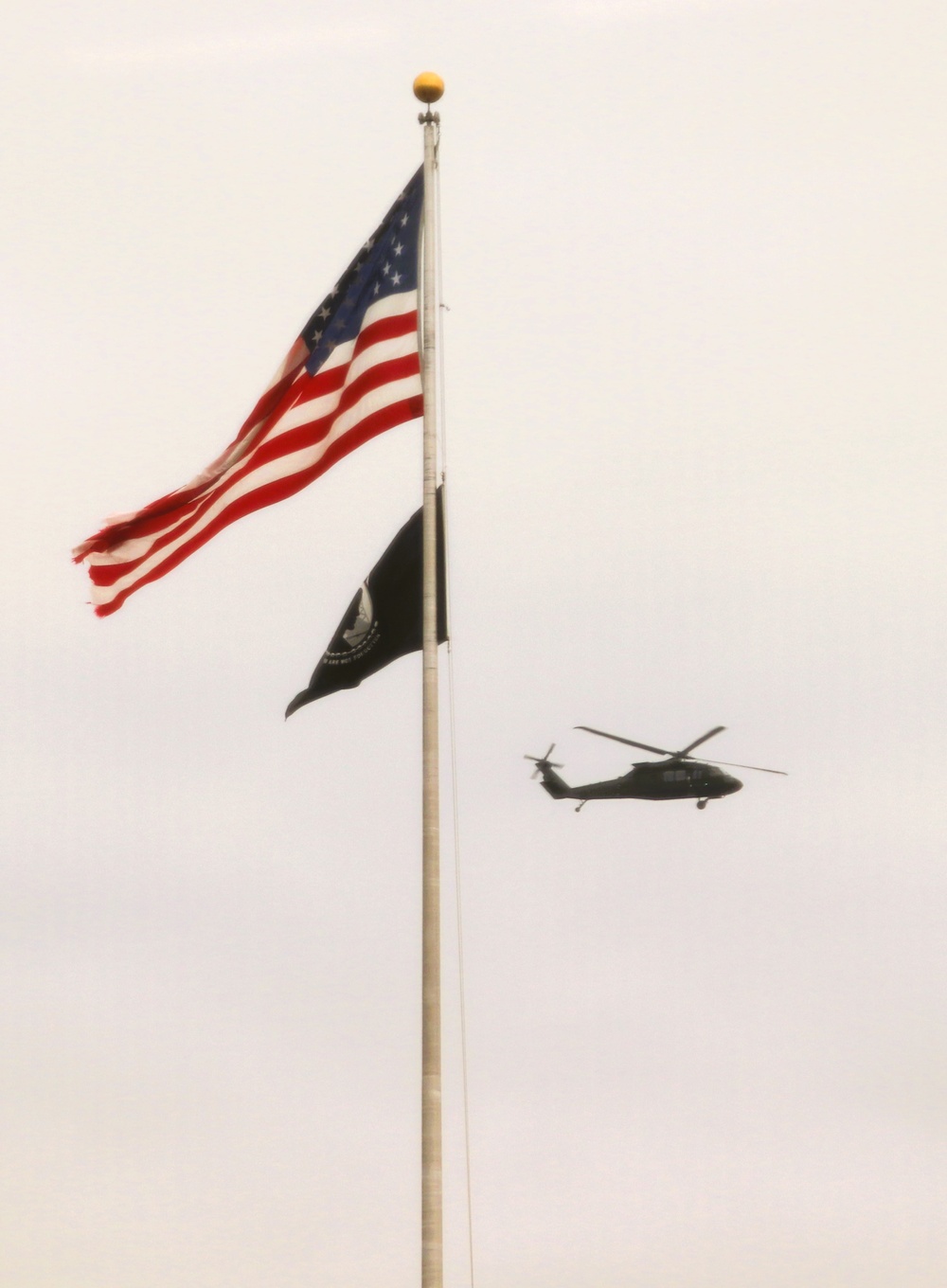 Black Hawk training operations at Fort McCoy