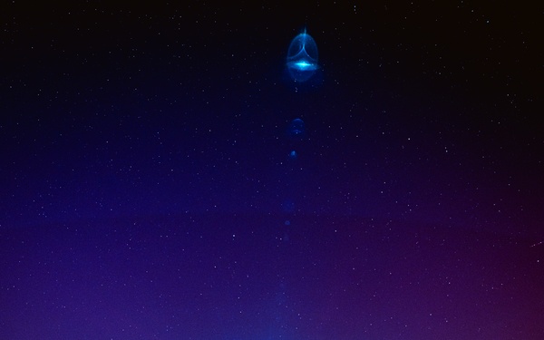 Coast Guard Helicopter Night Landing in Strong Geomagnetic Storm