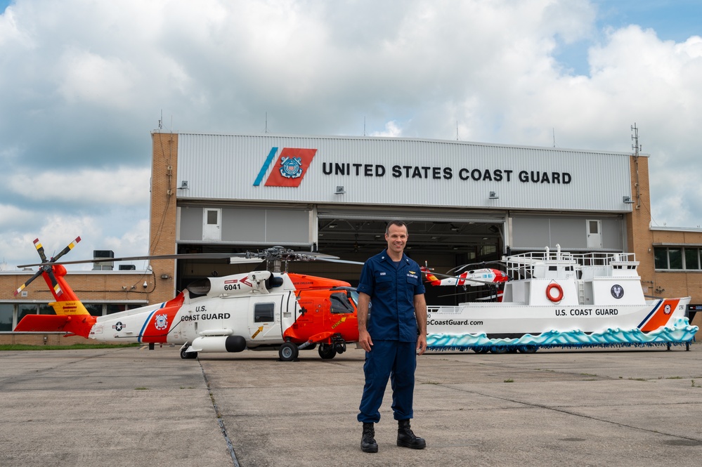 Coast Guard Air Station New Orleans showcasing new Coast Guard float