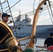 Coast Guard Cutter Eagle conducts passing ceremony with French navy