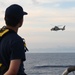 Coast Guard Cutter Eagle conducts passing ceremony with French navy