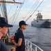 Coast Guard Cutter Eagle conducts passing ceremony with French navy