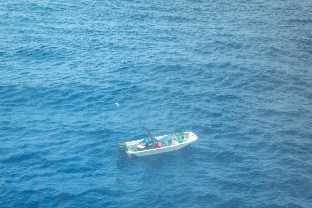 3 of 6 Coast Guard aircrew locates, rescues 2 from disabled vessel off Samana Cay, Bahamas