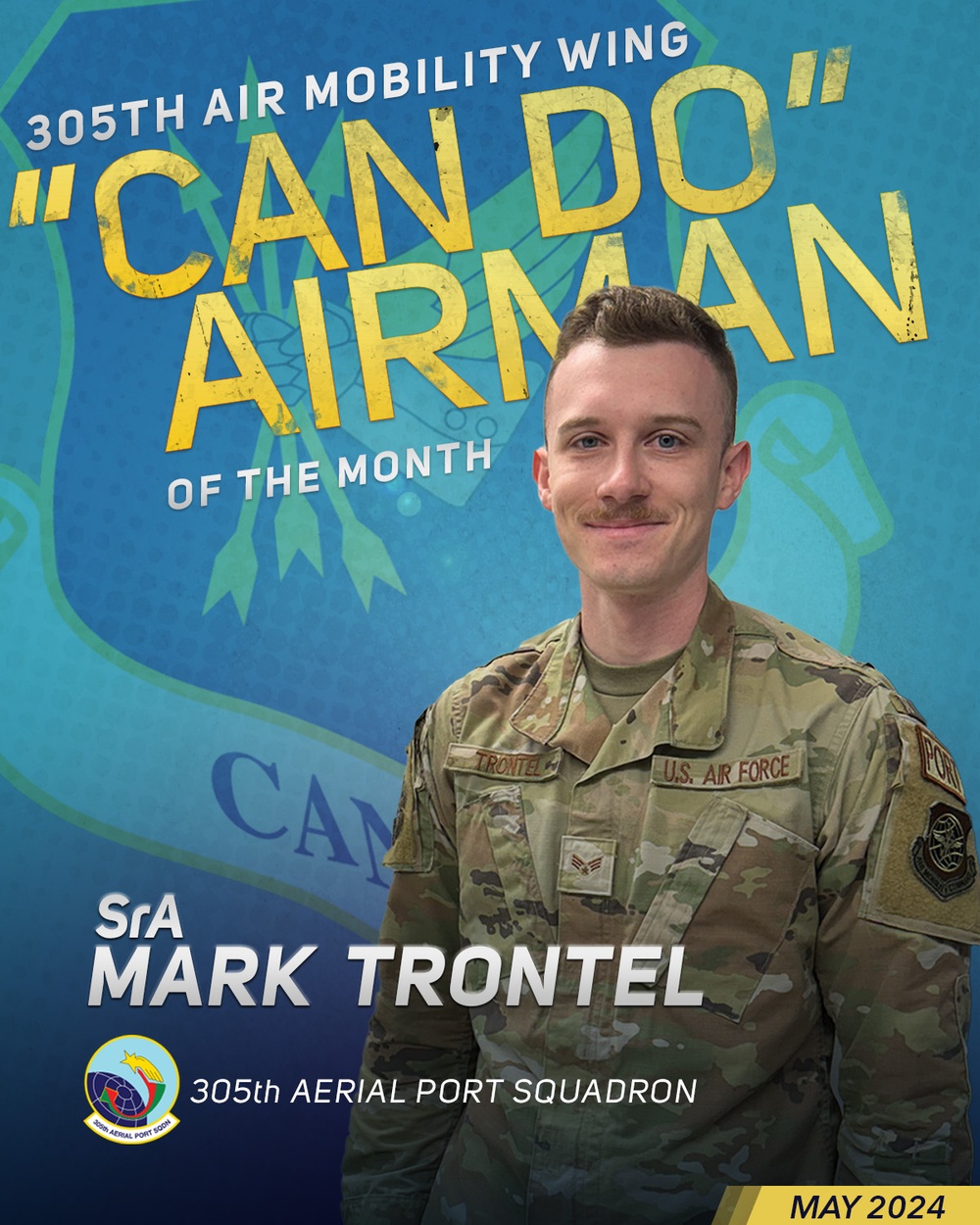 Can Do Airman Graphic - Layout and Design