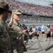Recruits enlist into the Alabama National Guard at Talladega Superspeedway