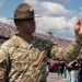 Recruits enlist into the Alabama National Guard at Talladega Superspeedway