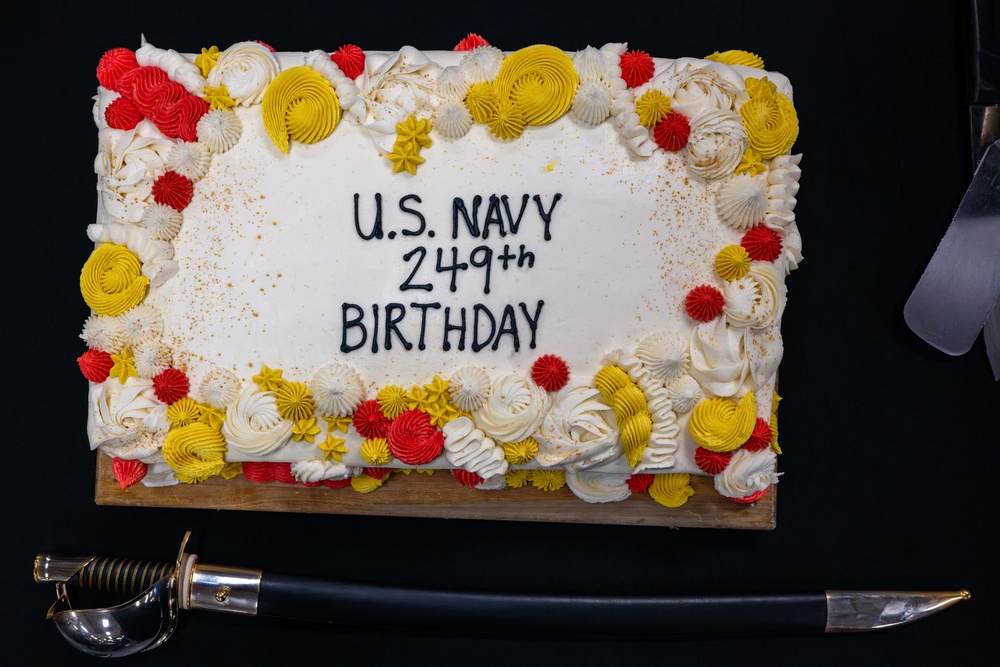 Navy Birthday On USS Theodore Roosevelt