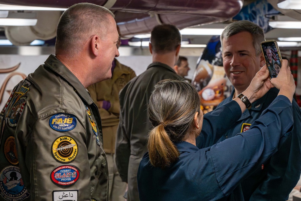Navy Birthday On USS Theodore Roosevelt