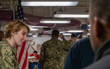 Navy Birthday On USS Theodore Roosevelt