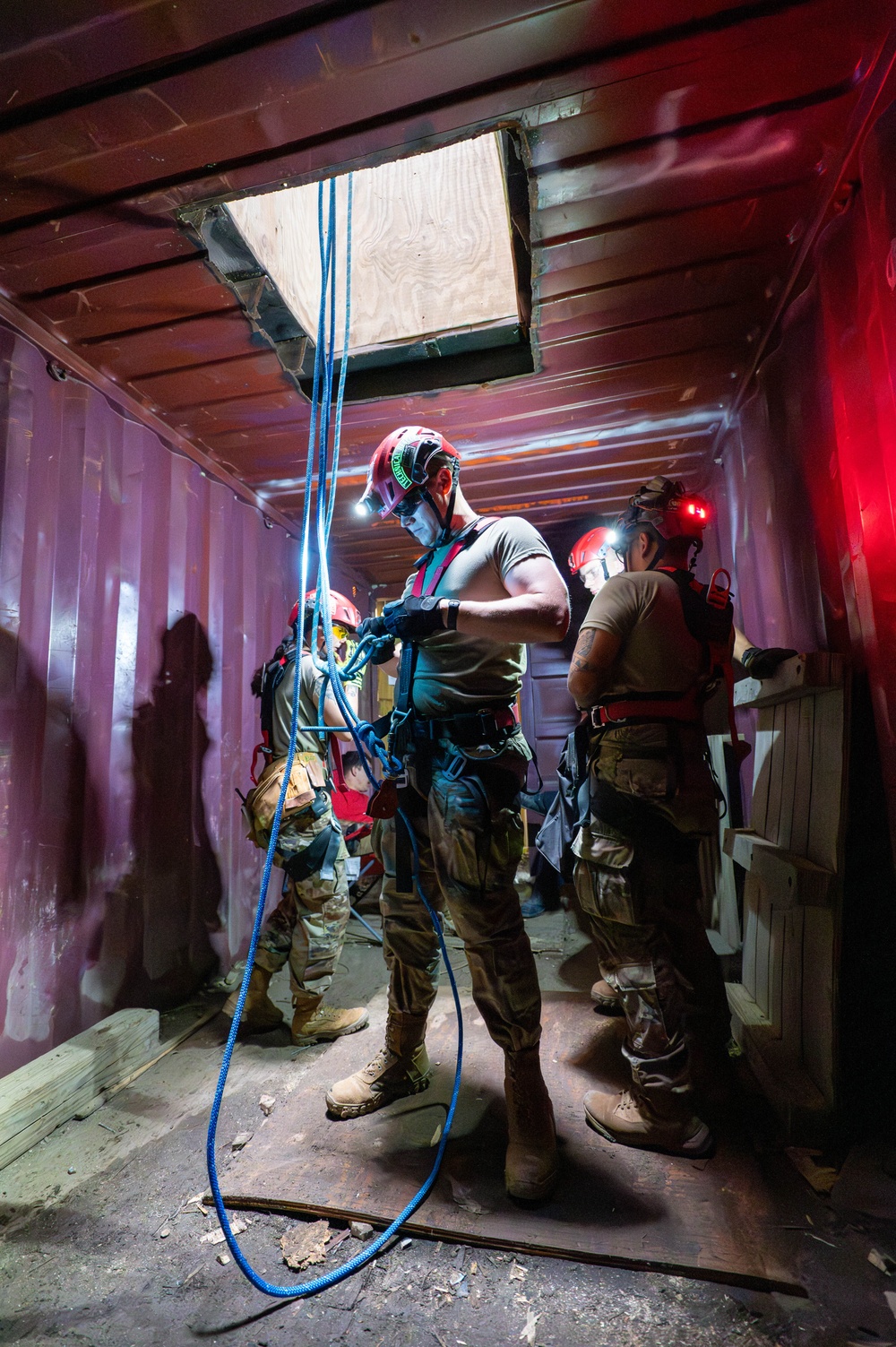 911th Technical Rescue Engineer Company competes in Rescue Challenge