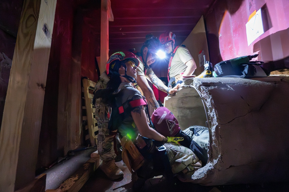 911th Technical Rescue Engineer Company competes in Rescue Challenge