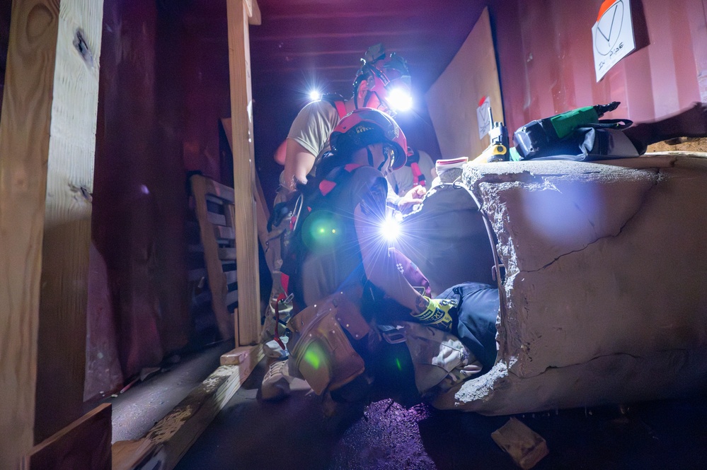 911th Technical Rescue Engineer Company competes in Rescue Challenge