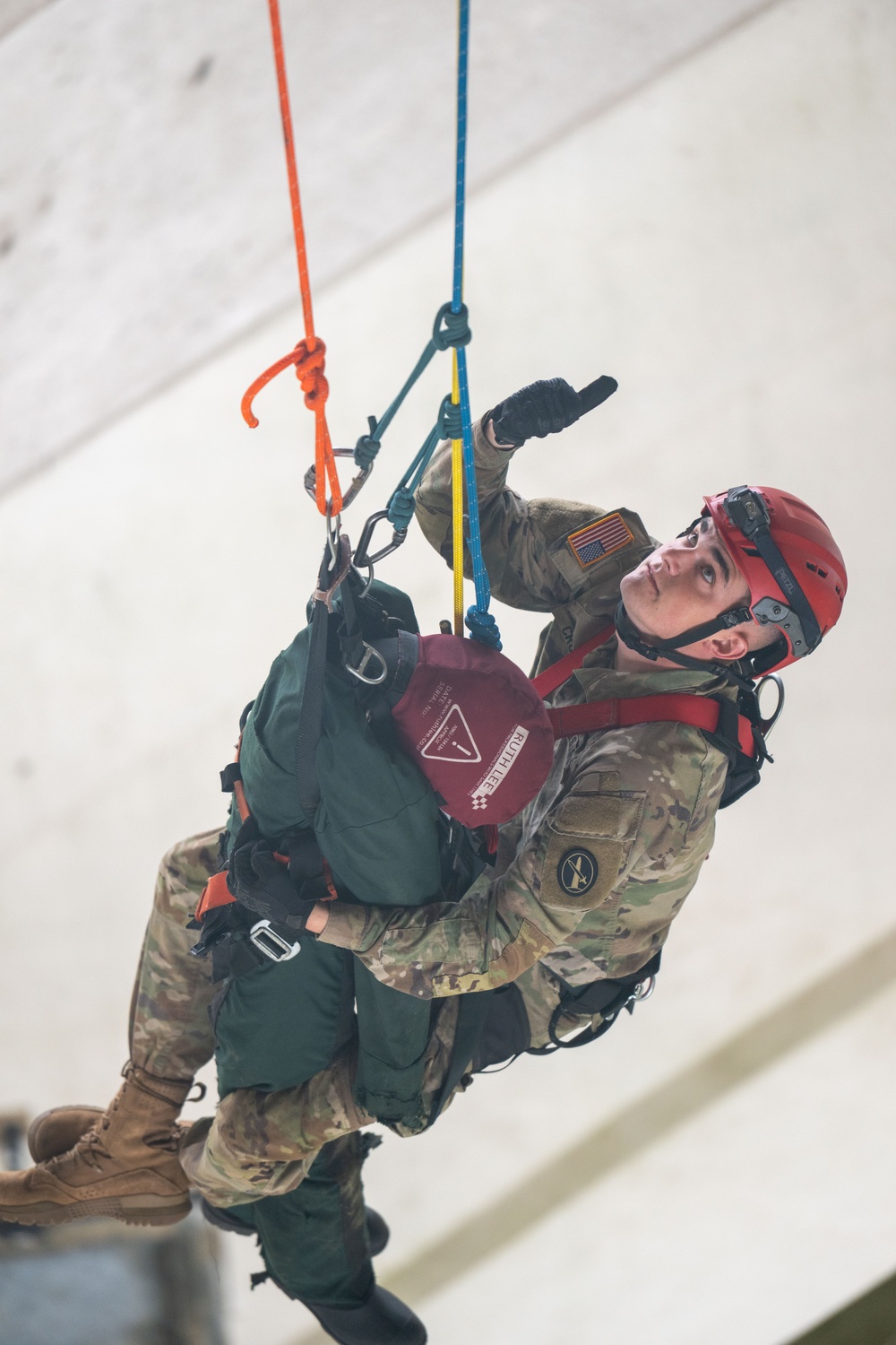 911th Technical Rescue Engineer Company competes in Rescue Challenge