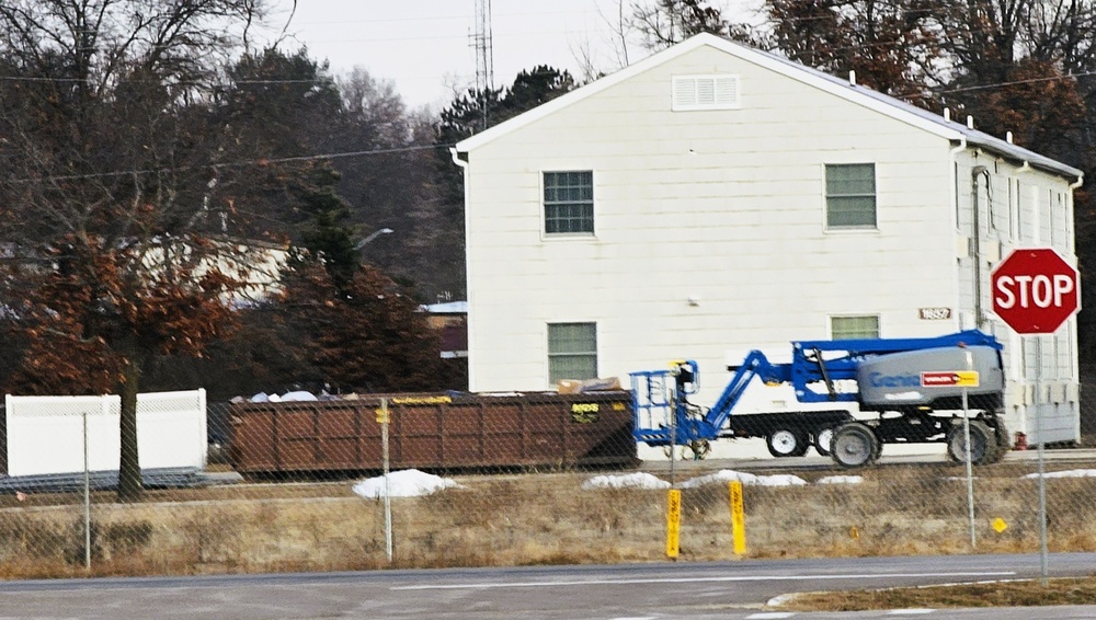 Contractor continues to prepare site for $55.75 million Collective Training Officers Quarters Project at Fort McCoy