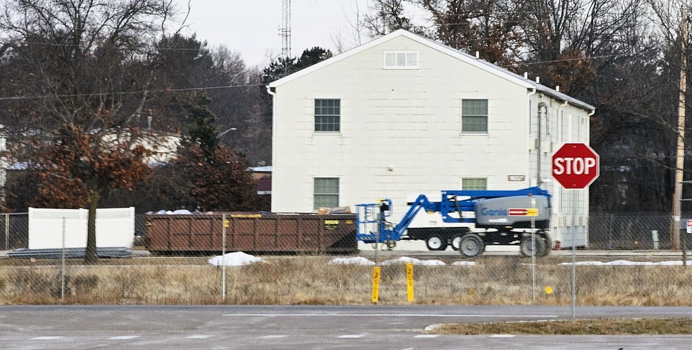 Contractor continues to prepare site for $55.75 million Collective Training Officers Quarters Project at Fort McCoy