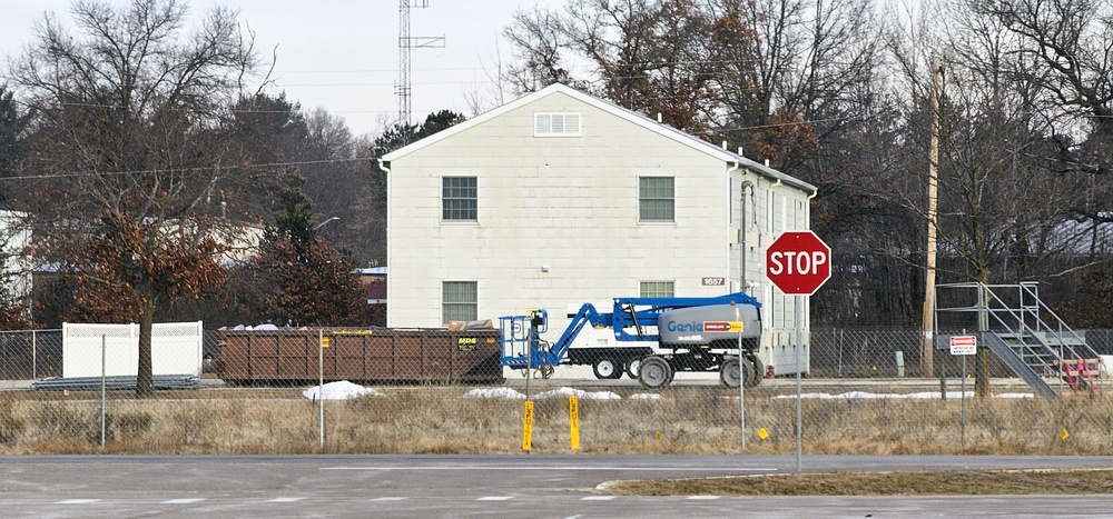 Contractor continues to prepare site for $55.75 million Collective Training Officers Quarters Project at Fort McCoy