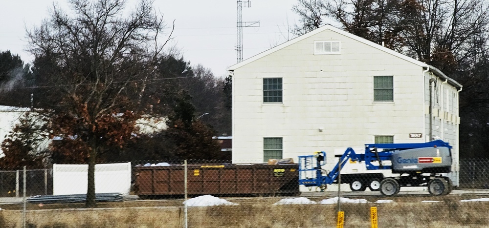 Contractor continues to prepare site for $55.75 million Collective Training Officers Quarters Project at Fort McCoy