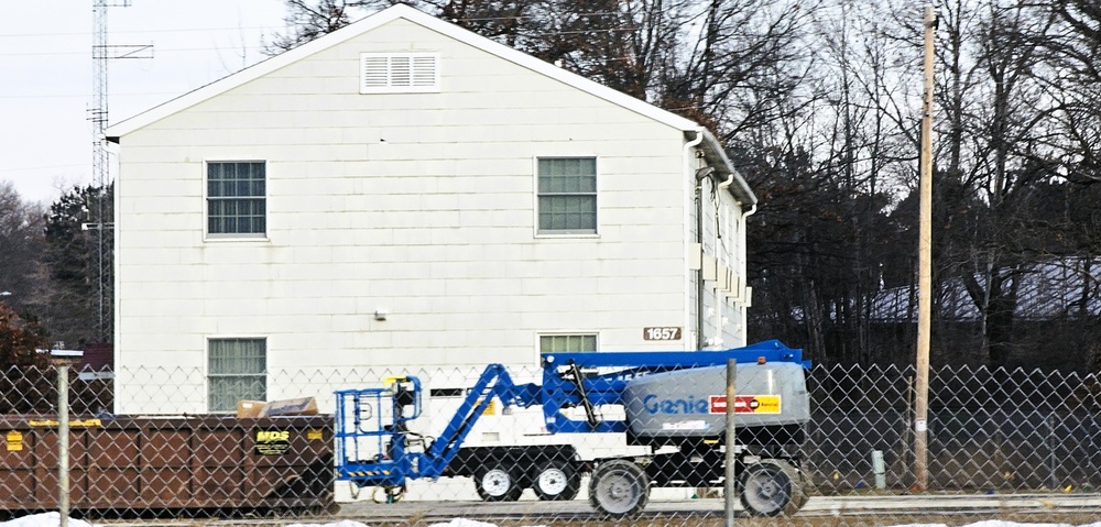 Contractor continues to prepare site for $55.75 million Collective Training Officers Quarters Project at Fort McCoy