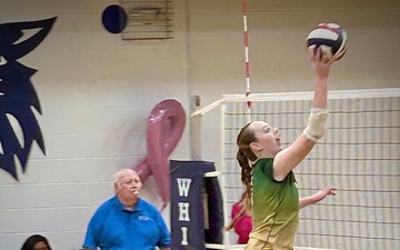 Fort Knox Volleyball Coach and Player Shine in Historic Season