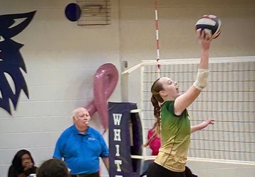 Fort Knox Volleyball Coach and Player Shine in Historic Season
