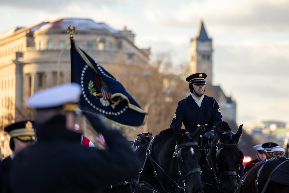 State Funeral Procession for 39th President Jimmy Carter