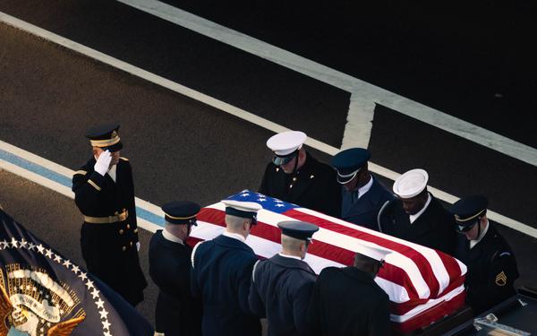 State Funeral Procession for 39th President Jimmy Carter