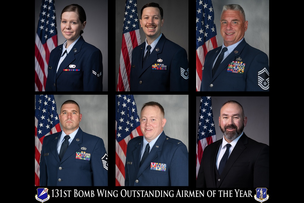 131st Bomb Wing Outstanding Airmen of the Year