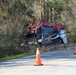 Hurricane Helene Recovery: Temporary Debris Management Site in Jenkins County, Georgia.