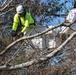 Hurricane Helene Recovery: Temporary Debris Management Site in Jenkins County, Georgia.