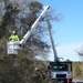 Hurricane Helene Recovery: Temporary Debris Management Site in Jenkins County, Georgia.