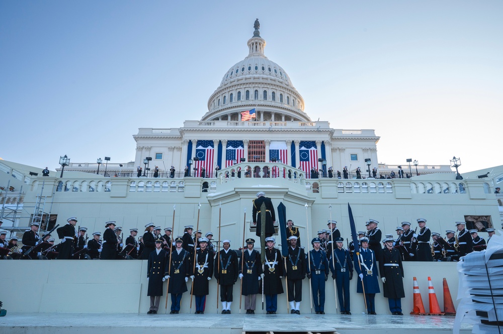 Rehearsal - 60th Presidential Inauguration