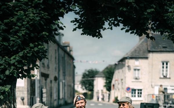 Ranger Has Lunch In France