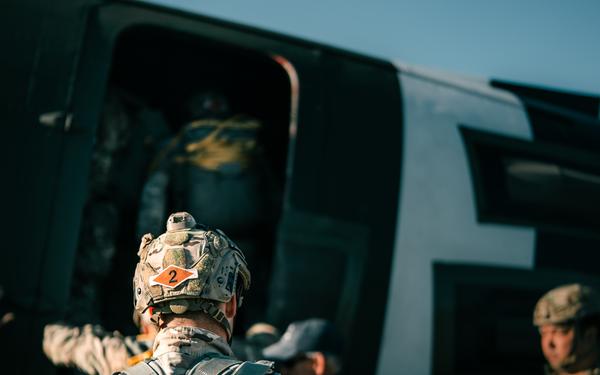 Ranger Boarding C-47 For D-Day 80 Jump