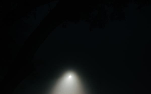 Ranger Candidates Ruck Run in the Fog