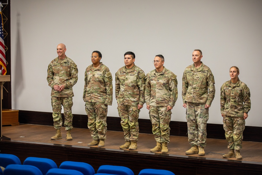 Shamrock brigade recognizes achievement and advancement