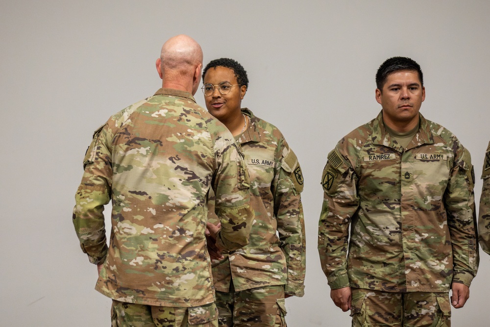 Shamrock brigade recognizes achievement and advancement