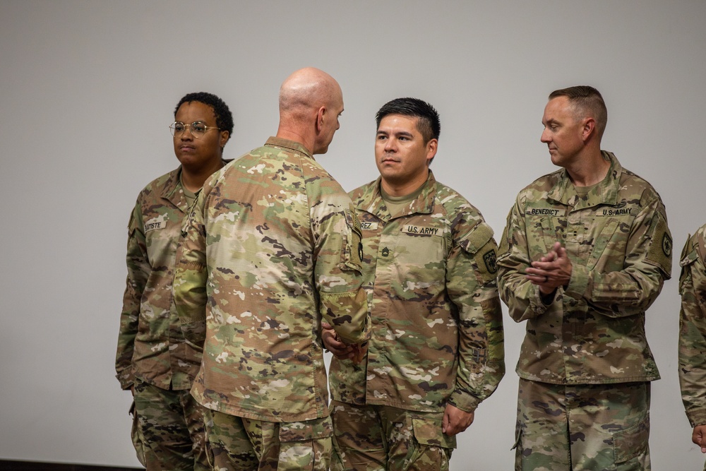 Shamrock brigade recognizes achievement and advancement