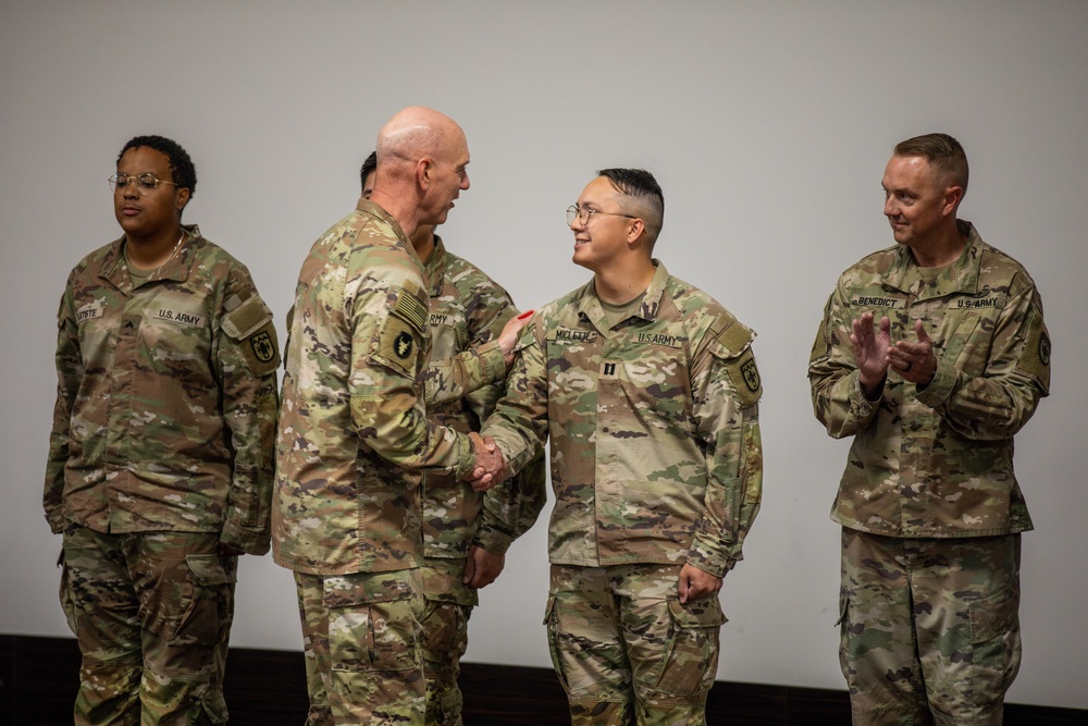 Shamrock brigade recognizes achievement and advancement