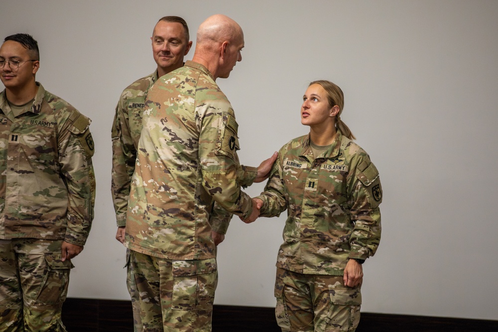 Shamrock brigade recognizes achievement and advancement