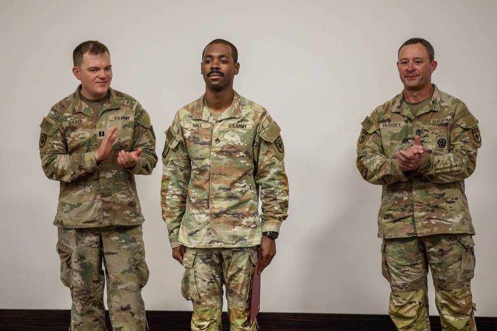 Shamrock brigade recognizes achievement and advancement