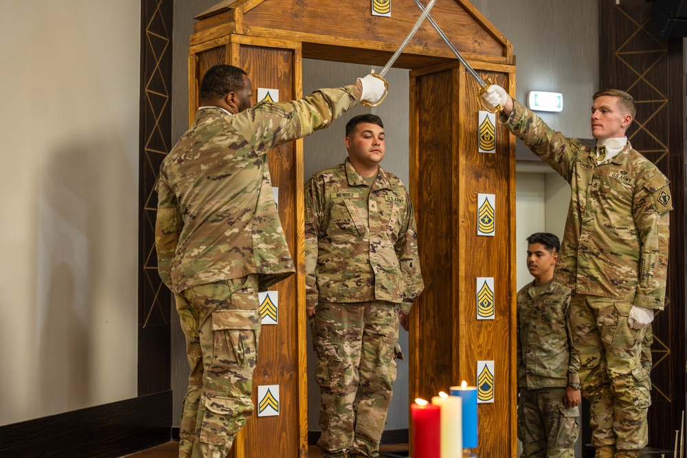 Task Force Thunder inducts new leaders during NCO induction ceremony