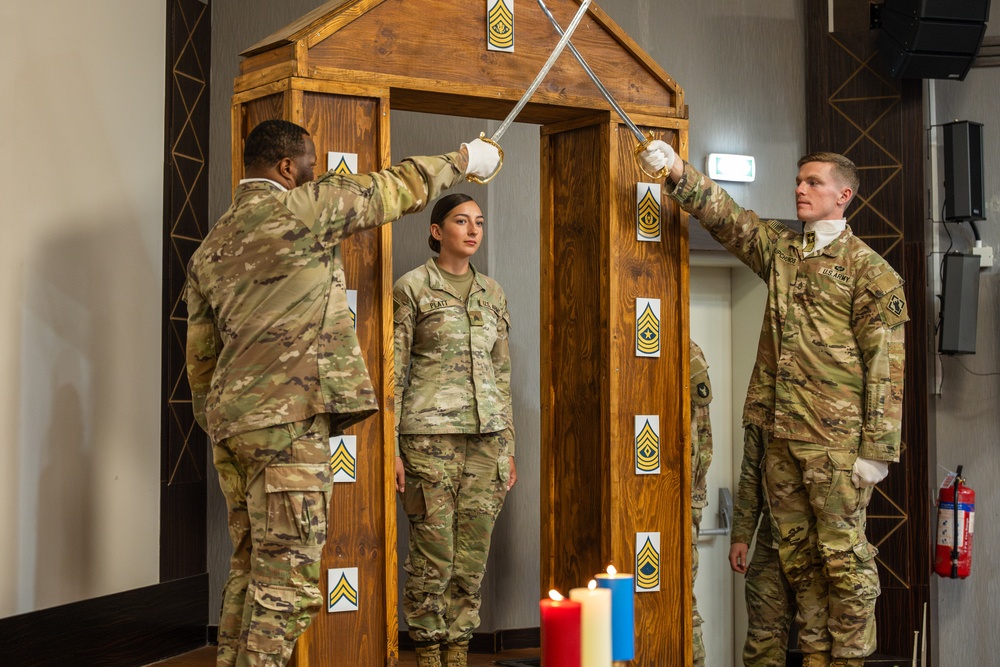 Task Force Thunder inducts new leaders during NCO induction ceremony