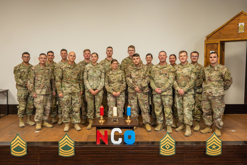 Task Force Thunder inducts new leaders during NCO induction ceremony