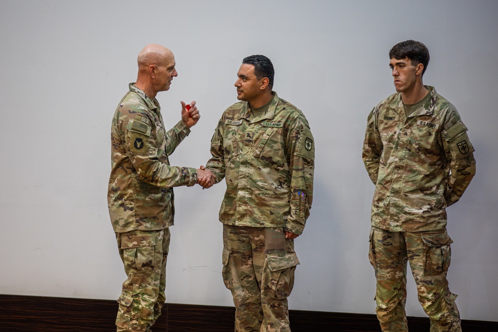 Shamrock brigade recognizes achievement and advancement