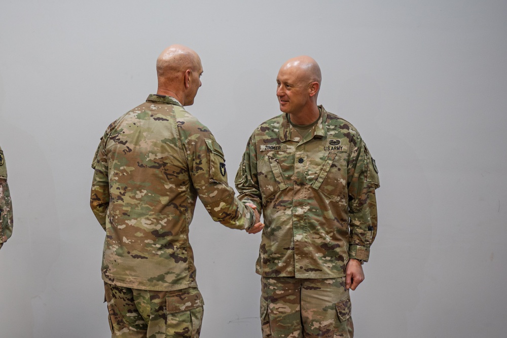 Shamrock brigade recognizes achievement and advancement