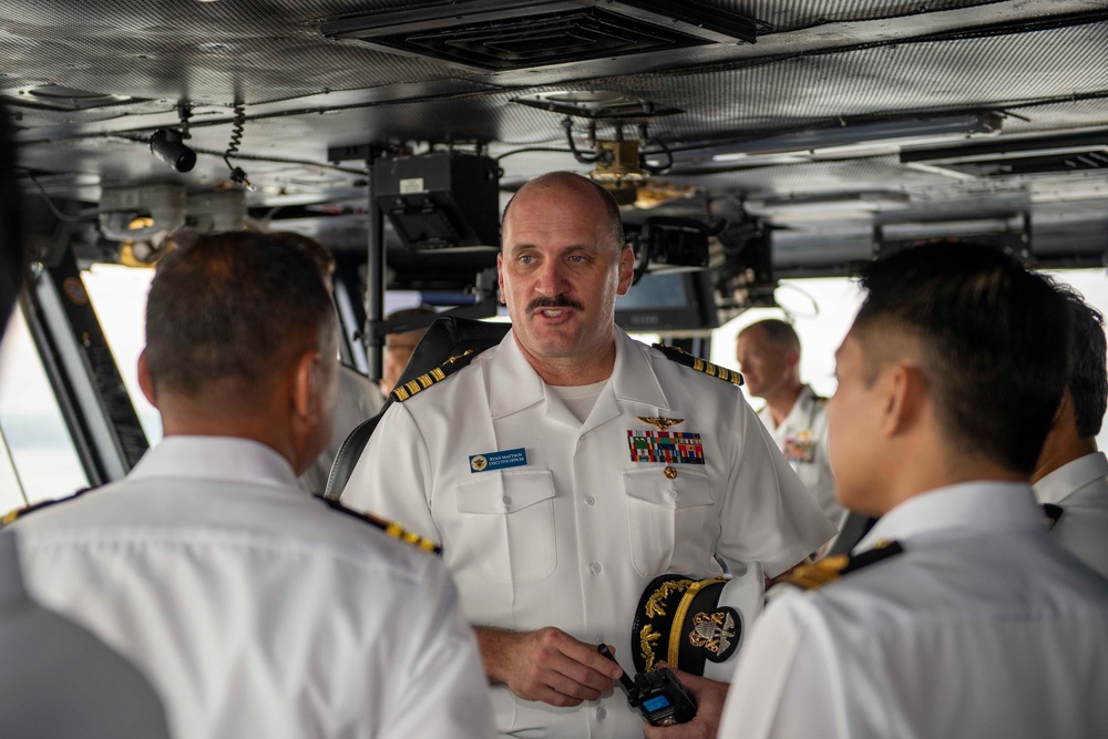 Carl Vinson Hosts Royal Malaysian Navy and Ministry of Defence