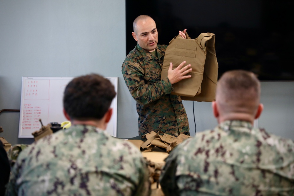 One Team, One Fight: Marine Advisor Leads Seabee Training