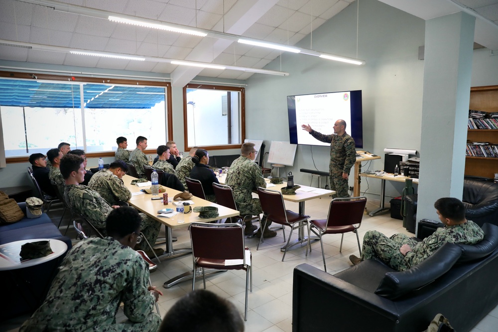 One Team, One Fight: Marine Advisor Leads Seabee Training