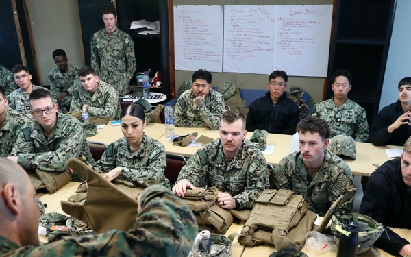 One Team, One Fight: Marine Advisor Leads Seabee Training