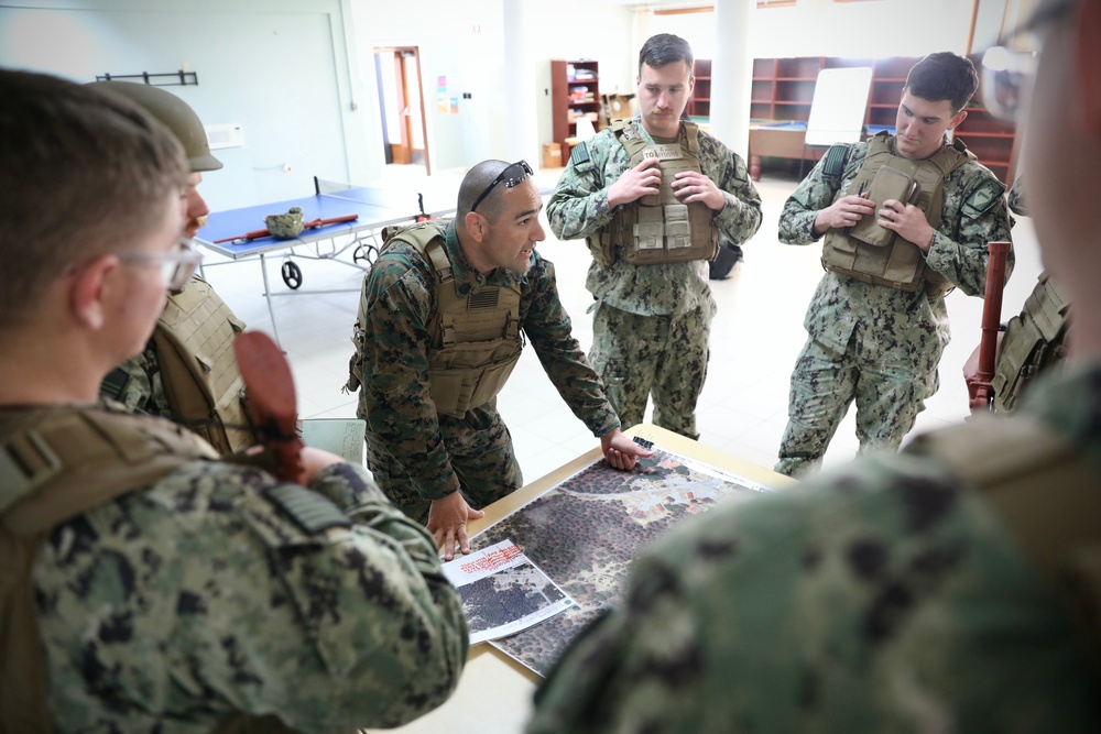 One Team, One Fight: Marine Advisor Leads Seabee Training